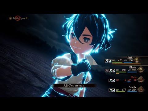 Bravely Default 2 - First 90 Minutes of Nintendo Switch Gameplay (Story Playthrough PART 1)