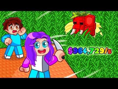 ÇİM BİÇEREK TÜM BRAINROTLARI KURTARDIM!