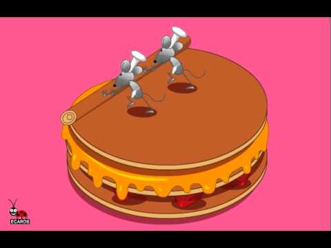Cool Free Funny Happy BirthDay Animated Greeting Mouse Cake Ecard Ladybugecards.