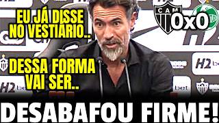 JOGOU LIMPO E FALOU!! OLHA O QUE EDUARDO DOMINGUEZ DISSE APÓS ATLETICO 0 x 0 JUVENTUDE