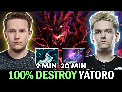 GPK destroys YATORO with First Item Blink Dagger Shadow Fiend