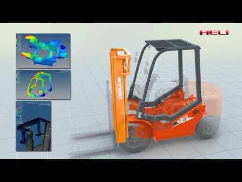 Motorni viličar HELI H3/HELI H3 series IC forklift