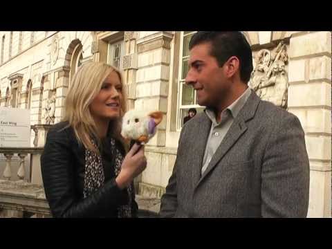 Best of London Fashion Week 2013 -  Stephanie Trolling with ARG from TOWIE!