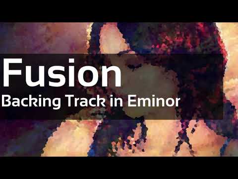 Fusion Backing jam track in E minor