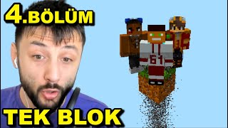 Ekiple TEK BLOK MİNECRAFT SkyBlock 4.Bölüm