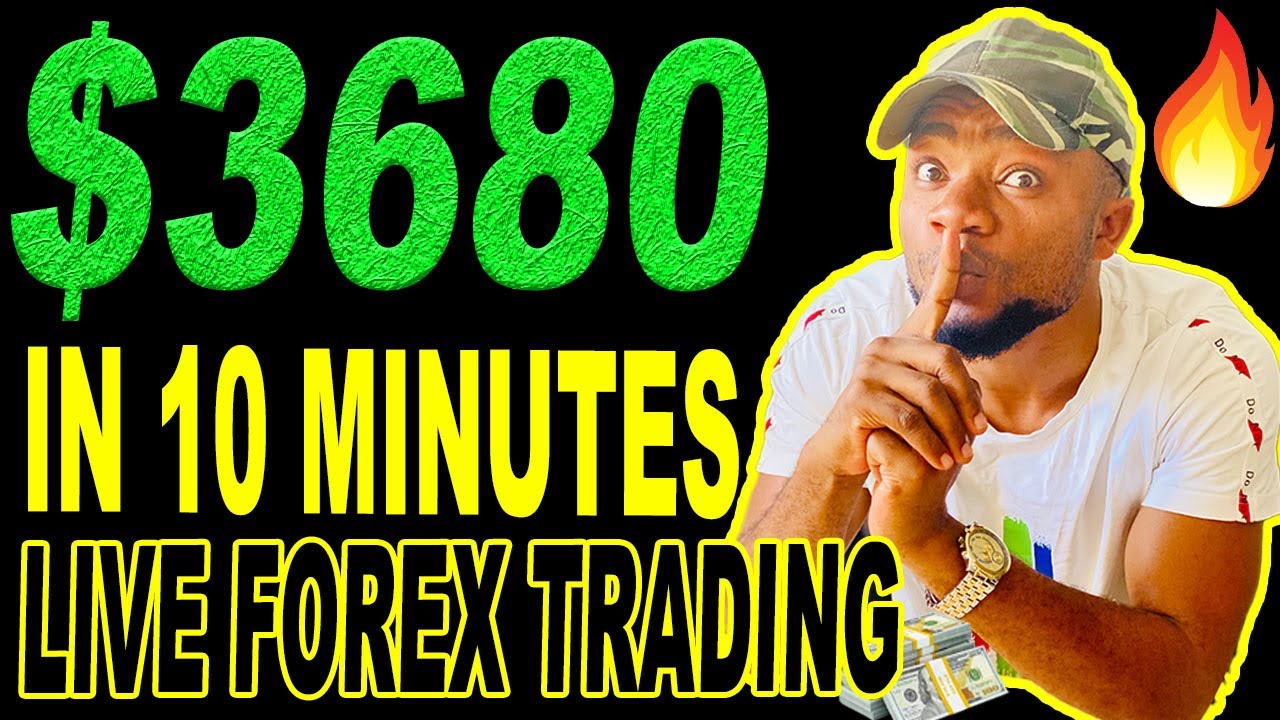 How I Made $3680 Live Forex Profits In 10 Minutes | Live Profit withdrawals | Triple Edge Strategy