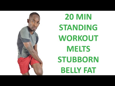 20 Minute Easy Walk at Home Exercise for Weight Loss 200 Calories