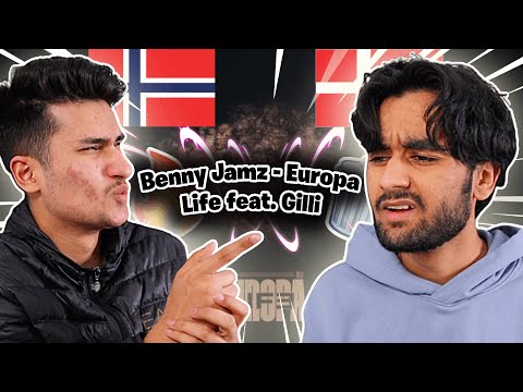 IS THIS HEAT?!! Norwegians React To (Danish Rap) Reacting Til Benny Jamz - Europa Life feat. Gilli