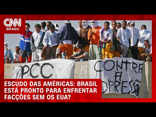 Escudo das Américas: Brasil tem o necessário para enfrentar PCC e CV sem ajuda dos EUA? | CNN BRASIL