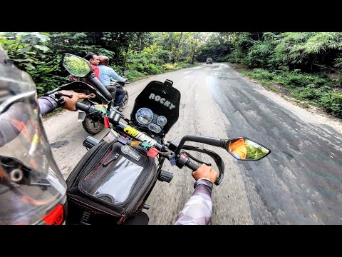Monday ride on a Himalayan | Exploring North Tripura - ROCKY