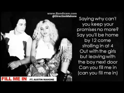 Pia Mia - Fill Me In ft. Austin Mahone Lyrics - Mp