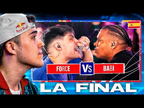 GAZIR reacciona a FORCE vs BABI 🔥 FINAL RED BULL REGIONAL MADRID 🐓