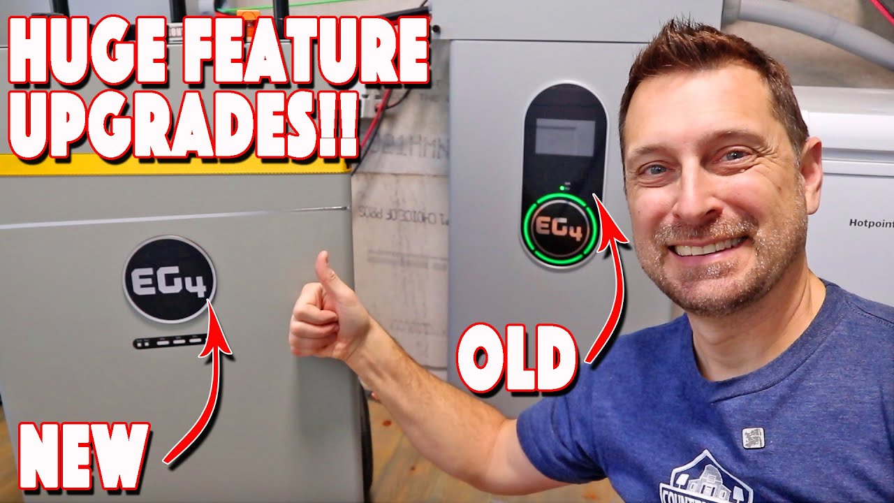 Brand New Solar Battery With THIS Amazing Feature! EG4 314Ah Wall Mount Review