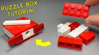 LEGO PUZZLE BOX - HOW TO MAKE A LEGO PUZZLE BOX