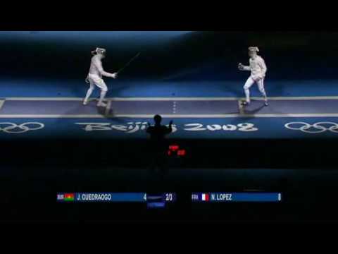 Beijing 2008 - MSI - L64 - Lopez FRA v Ouedraogo BUR