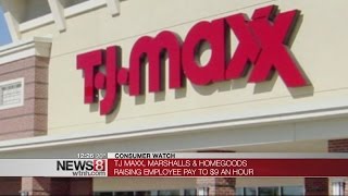 TJ Maxx, Marshalls to follow Wal-Mart in raising pay