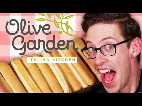 Keith Eats Everything At Olive Garden
