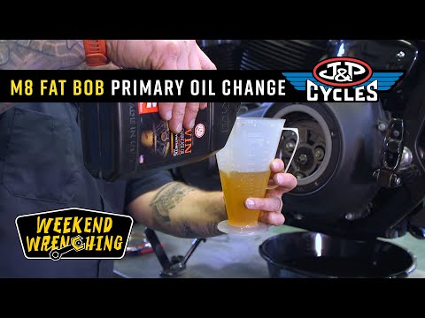 Primary Fluid Change : Harley Davidson Milwaukee Eight Softail
