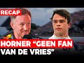 Horner "geen fan van De Vries'', 'Ferrari gaat aan de slag met nieuwe vloer' l GPFans Recap