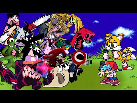 FNF Chasing But Everyone Sings it (Tails.EXE Chasing but different characters sing)