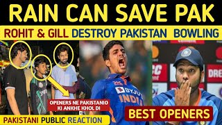 Download lagu IND VS PAK | PAKISTANI PRAYING FOR RAIN | ROHIT 56 & GILL 58 UNSTOPPABLE mp3
