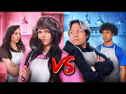 Pink VS Blue Food Challenge‼️ *Gone Wrong*