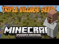 [0.10.0+] Triple Village at spawn + 2 Blacksmiths ...