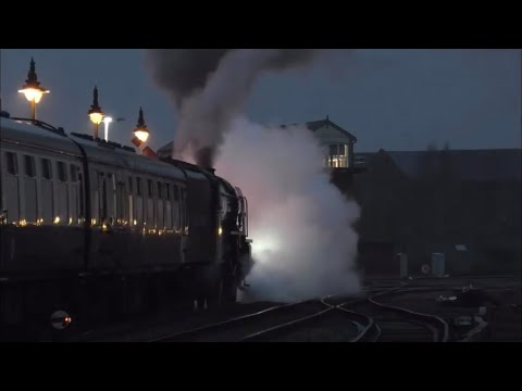 Triple Mainline Steam Treat. 44871, 60163, 45305