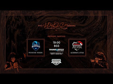 Movistar Riders vs. ALTERNATE aTTaX (Mapa 1) [Thunderpick Invitational #2]