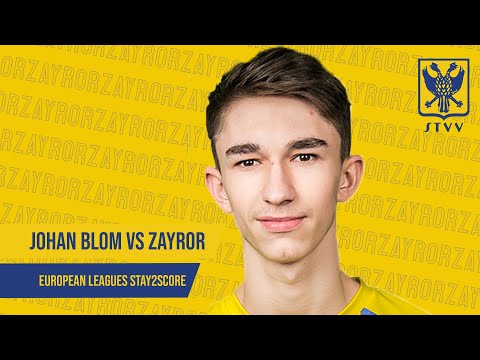 ZayroR vs Johan Blom Highlights | European Leagues Stay2Score | STVV