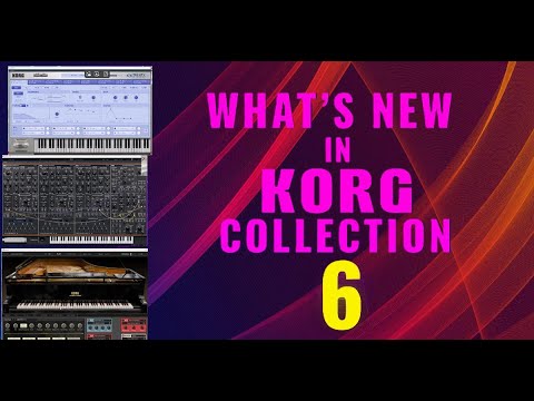 What’s New in Korg Collection 6 – Trinity, PS-3300 & SGX-2 Pianos!