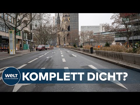 DEUTSCHLAND droht HARTER LOCKDOWN: Kanzler-Ministerpräsidentenrunde entscheidet Dienstag