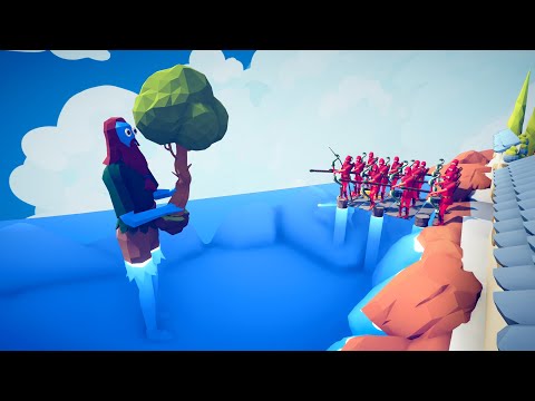 BATTLE OF SWIMPOOL - TREE GIANT vs 10x EVERY UNIT 🌊🌴🌊 | Totally Accurate Battle Simulator TABS