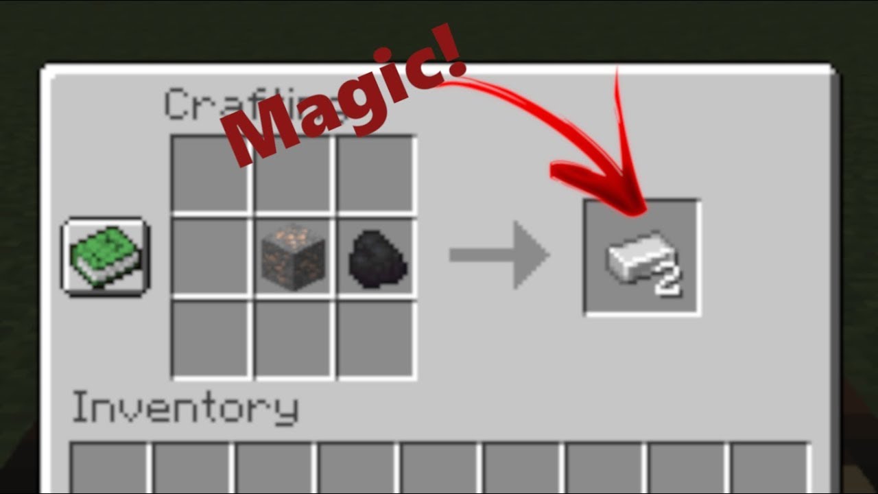 Smelting... Without a Furnace?! (Minecraft Crafting Table Smelting Data pack 1.13+)