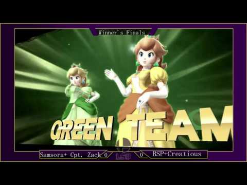 LUST IX Creatious/BSP vs. Samsora/DMG Cpt. Zack SSB4 Doubles Winner's Finals