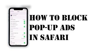 How to Block Pop-up Ads in iPhone Safari | Safari Guide