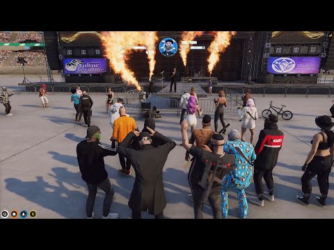 P Money Perform New Song About Gangs at WuChella Event