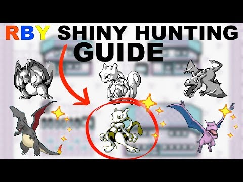 How to Shiny Hunt in Generation 1 Red Blue Yellow (Full Information Guide)