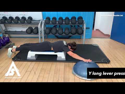 Athletic Shoulder Testing PROGRAM Y long lever press