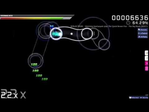 Osu Fail Attempt- The Quick Brown Fox (The Big Black)