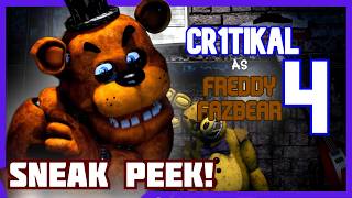 [SFM/FNAF] Cr1tikal as Freddy Fazbear 4 SNEAK PEEK