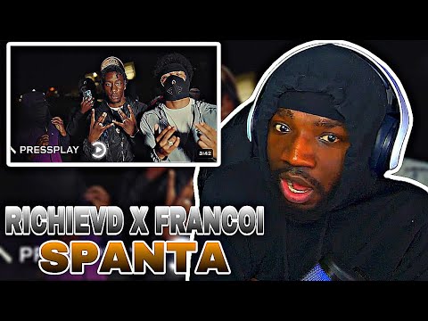 RichieVD x Francoi - Spanta (Music Video) (Prod. Reimas) | Pressplay | REACTION