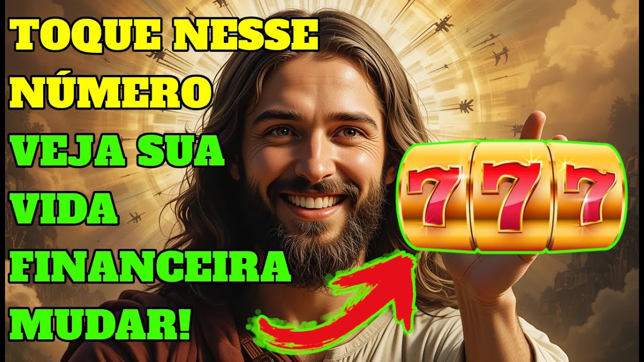 🎲 DEUS Diz: TOQUE e te farei MILIONÁRIO, Esse NÚMERO É Premiado! 💰