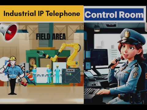 VoIP Paging Industrial Talk Back System