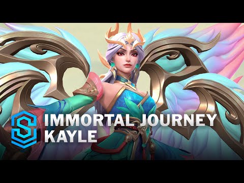 Immortal Journey Kayle Wild Rift Skin Spotlight