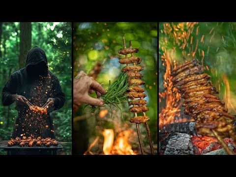 Bushcraft Chicken Wings ⛰️  Almazan Kitchen’s Outdoor Cooking