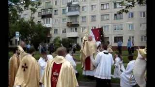 preview picture of video 'Feast of Corpus Christi in Vitebsk_  Процессия Божьего Тела в Витебске'