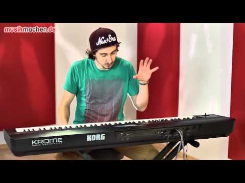 Korg Krome Music Workstation im Test auf musikmachen.de