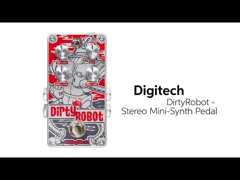 DigiTech DirtyRobot Synth Effects Pedal Demo by Sweetwater