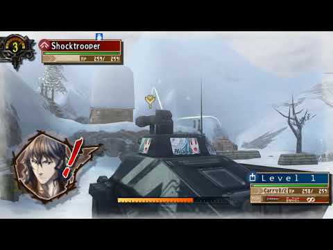 [Level 1 Stats] Valkyria Chronicles 3 E2 - Extra Missions: Retake the Outpost - 2 Turns